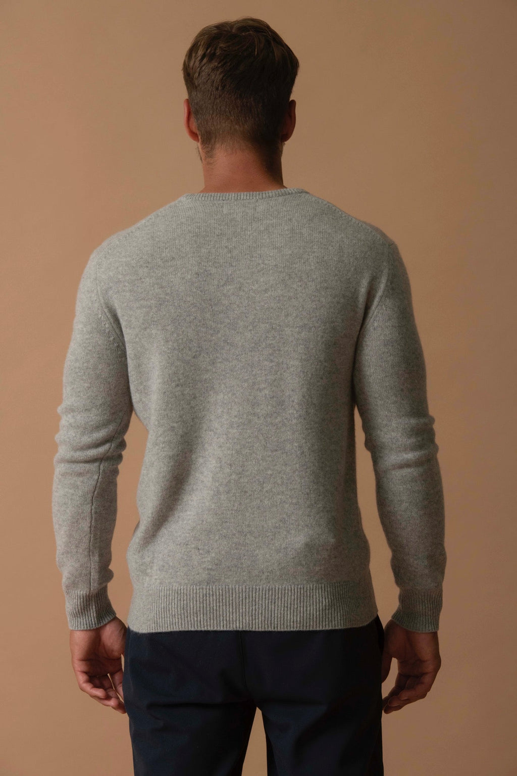 Pull Col Rond 4 Fils - Eden - Nuage Chiné