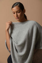 4 Thread Poncho - Georgia - Heather Cloud