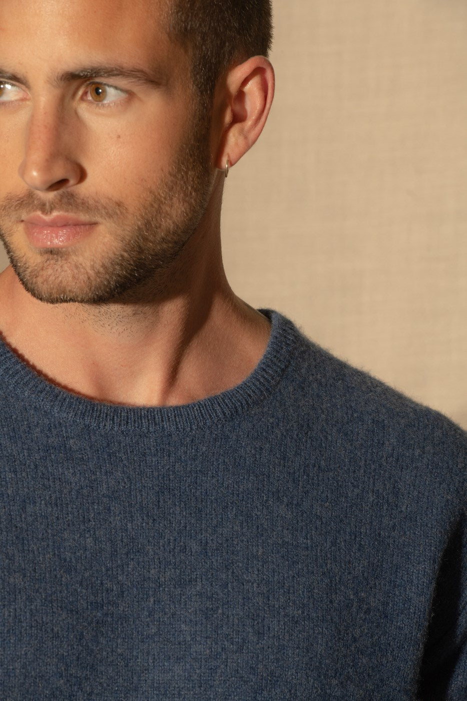 Pull Col Rond 4Fils Eden - Océan Chiné