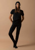 Molilou Socks - 100% Cashmere 4 Yarns - Black - Mixed
