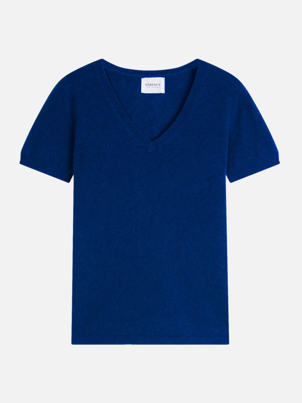 T-Shirt Col V Efimia - Outremer