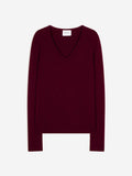 Pull Col V 4Fils Gaby - Bordeaux