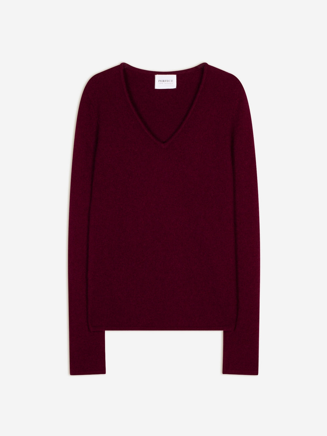 Pull Col V 4Fils Gaby - Bordeaux