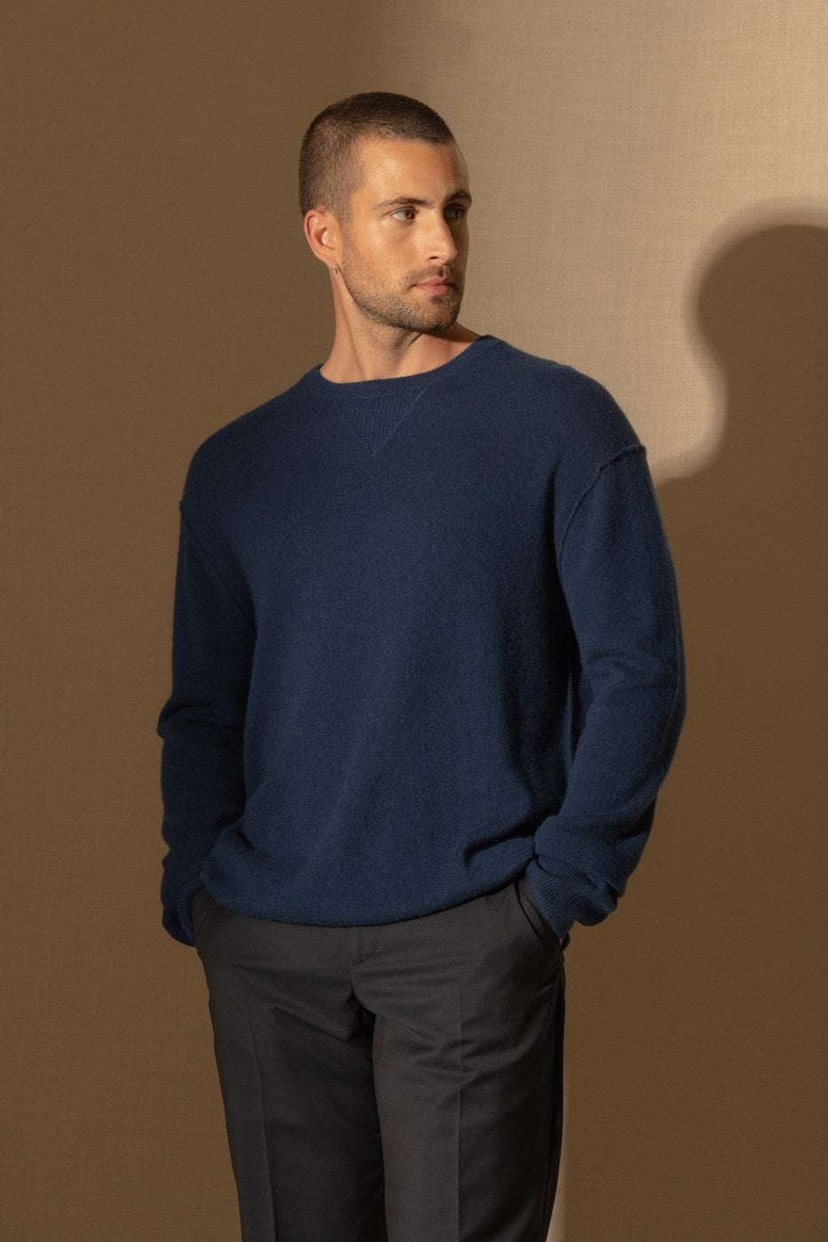 Pull Col Rond - Soan - Minuit