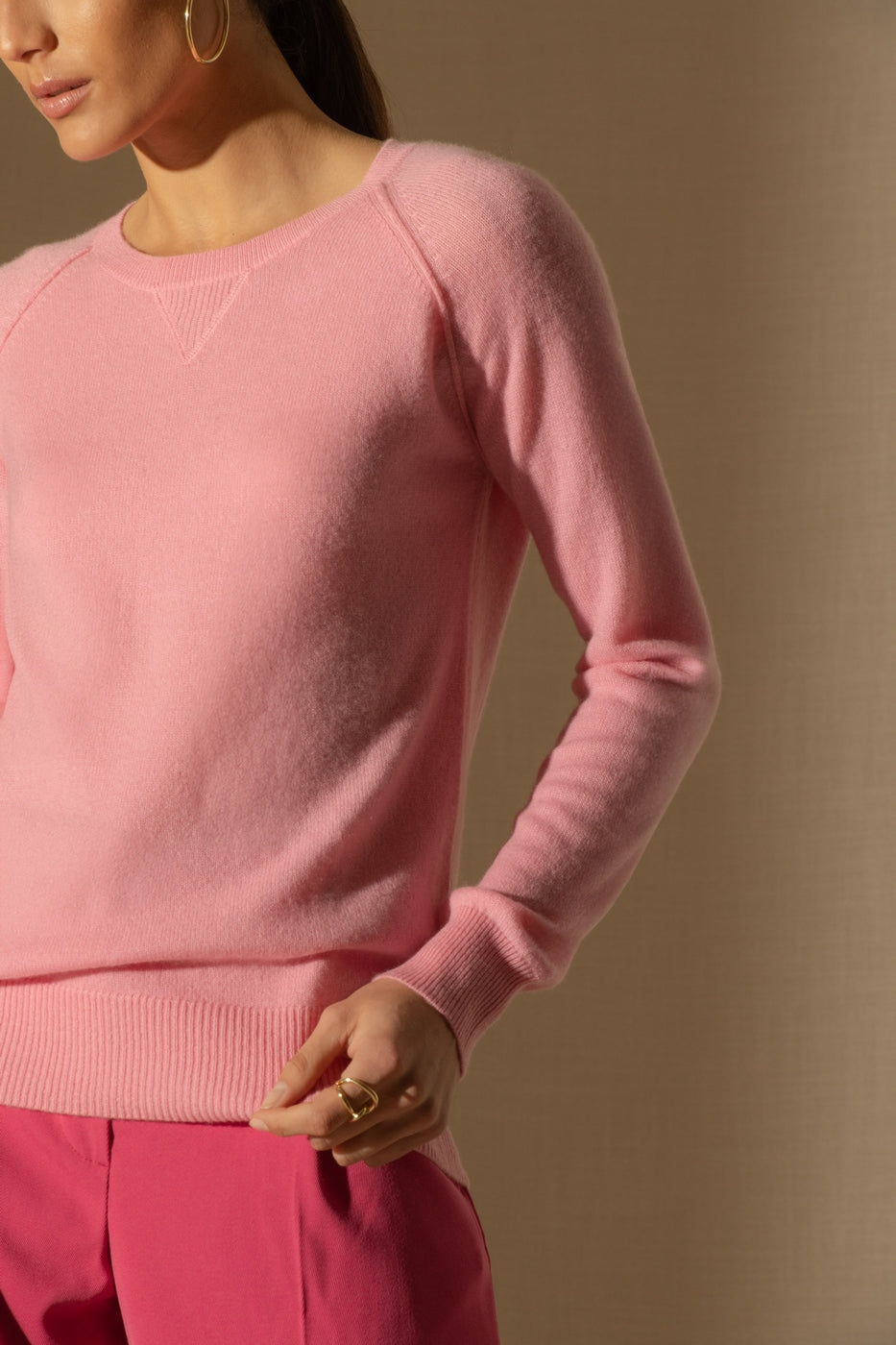 Pull Col Rond - Wilma - Malabar
