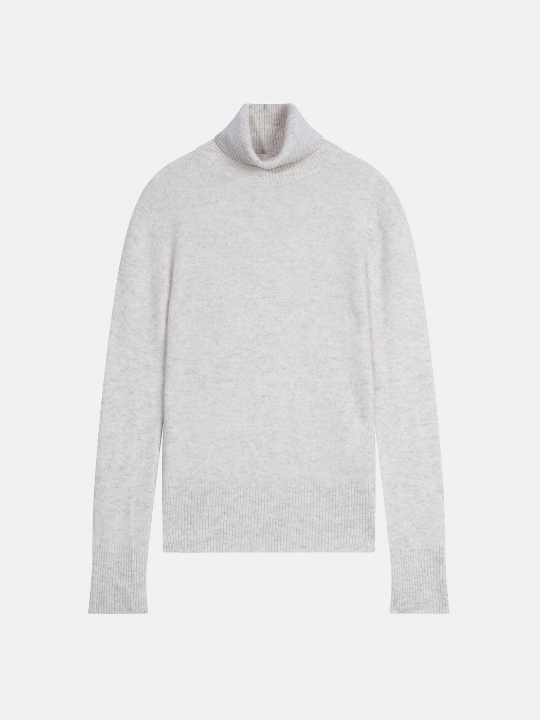Pull Col Roulé Tracy - Gris Perle Chiné
