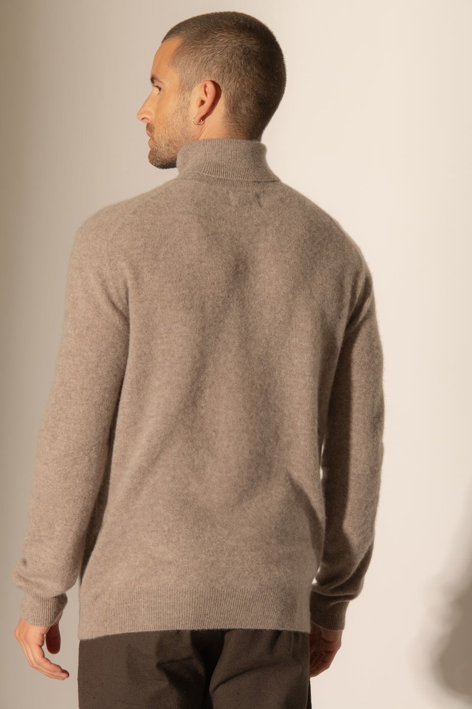 Pull Col Roulé Trevor - Caribou Chiné