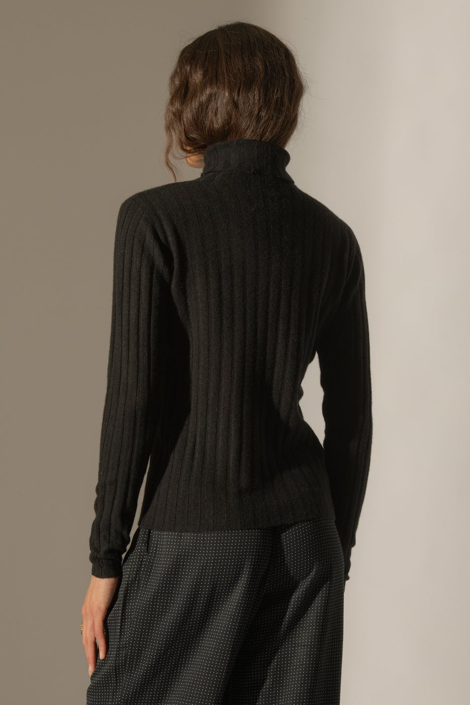 Pull Col Roulé - Craigton - Noir