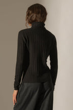 Pull Col Roulé - Craigton - Noir
