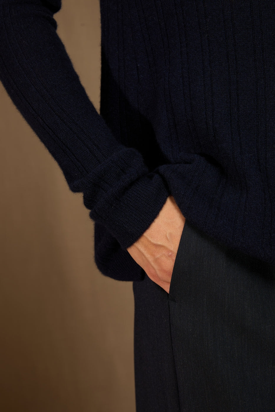 Pull Col Bateau - Bantaskin - Navy