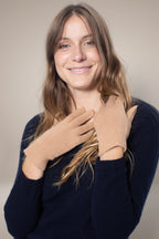 Gants 4 Fils - Hailey - Camel Chiné