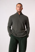 Pull Camionneur Greg - Kaki Chiné