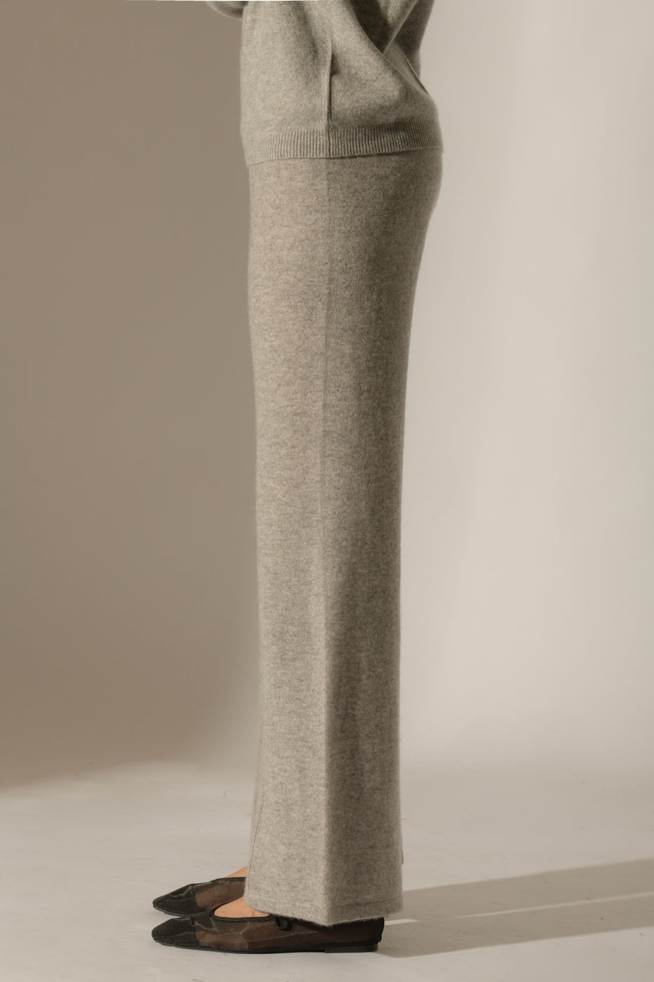 Pantalones anchos - Eloa - Heather Cloud