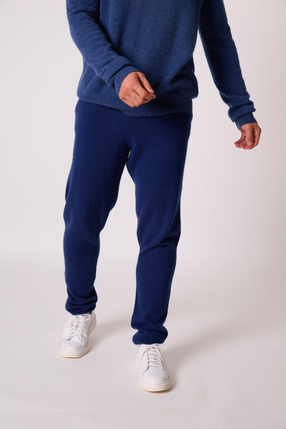 Jogging Stuart - 100% Cachemire 2 Fils - Minuit - Men