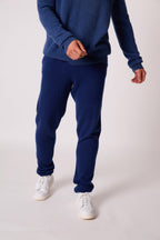Jogging Stuart - 100% Cachemire 2 Fils - Minuit - Men
