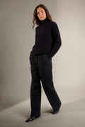Pull Col Montant 6 Fils Mairos - Noir