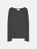 Pull Col Bateau - Megan - Anthracite Chiné