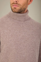 Pull Col Roulé 4 Fils Marius - Caribou Chiné