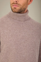 Pull Col Roulé 4 Fils - Marius - Caribou Chiné