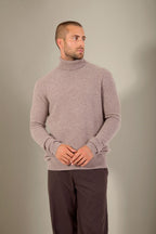 Pull Col Roulé 4 Fils - Marius - Caribou Chiné