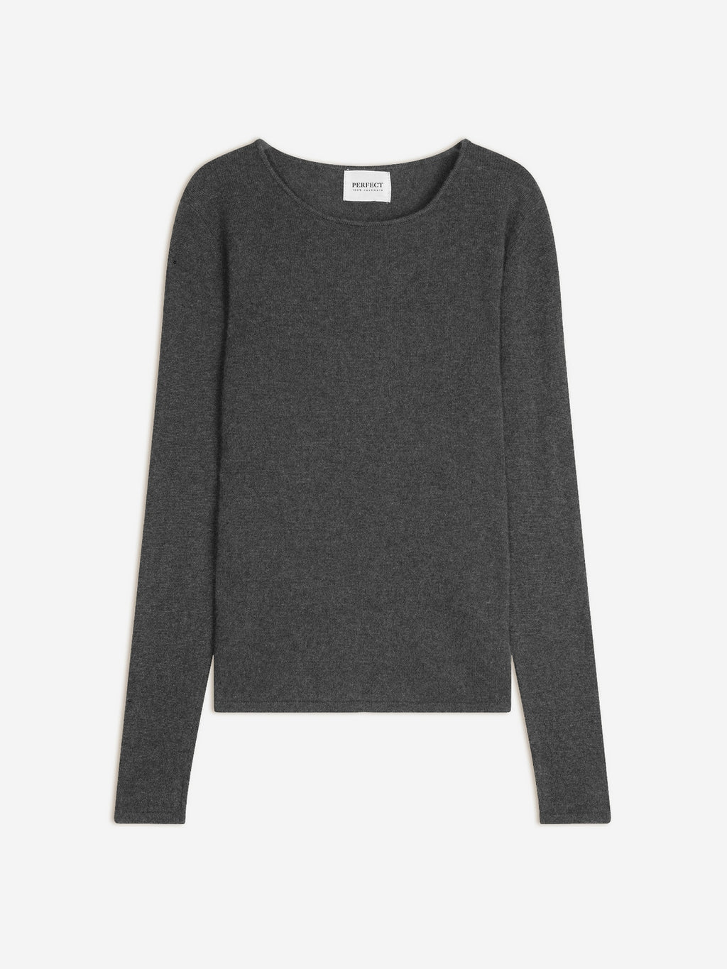Pull Col Rond Oprah - Anthracite Chiné
