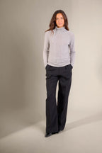 Pull Col Roulé Florivien - Nuage Chiné
