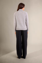 Pull Col Roulé Florivien - Nuage Chiné