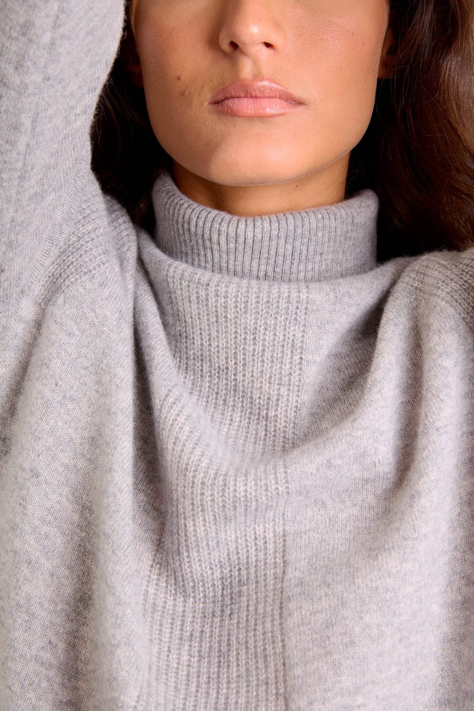Pull Col Roulé Florivien - Nuage Chiné