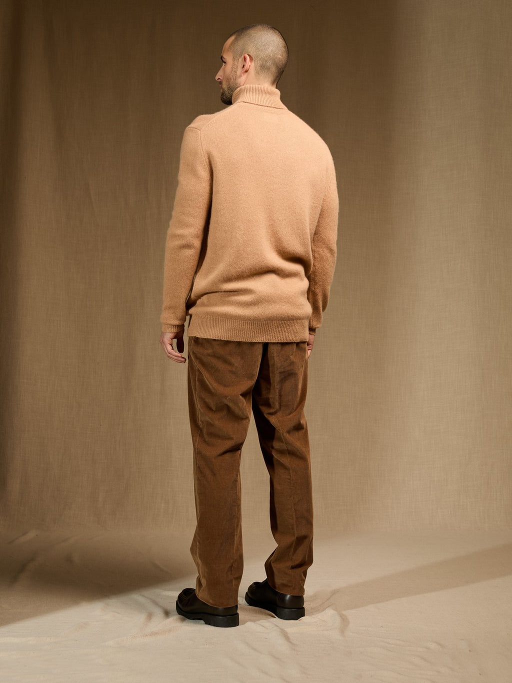 Pull Col Roulé Trevor - Sahara