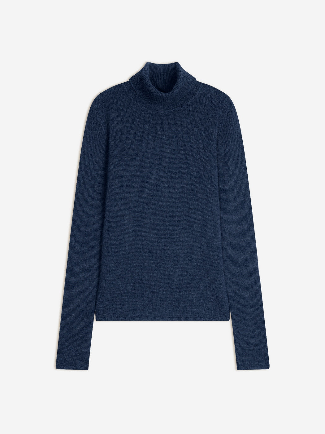 Pull Col Roulé 4 Fils Willow - Océan Chiné