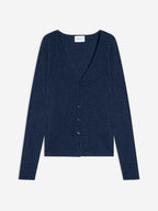 Cardigan Col V Paige - Océan Chiné