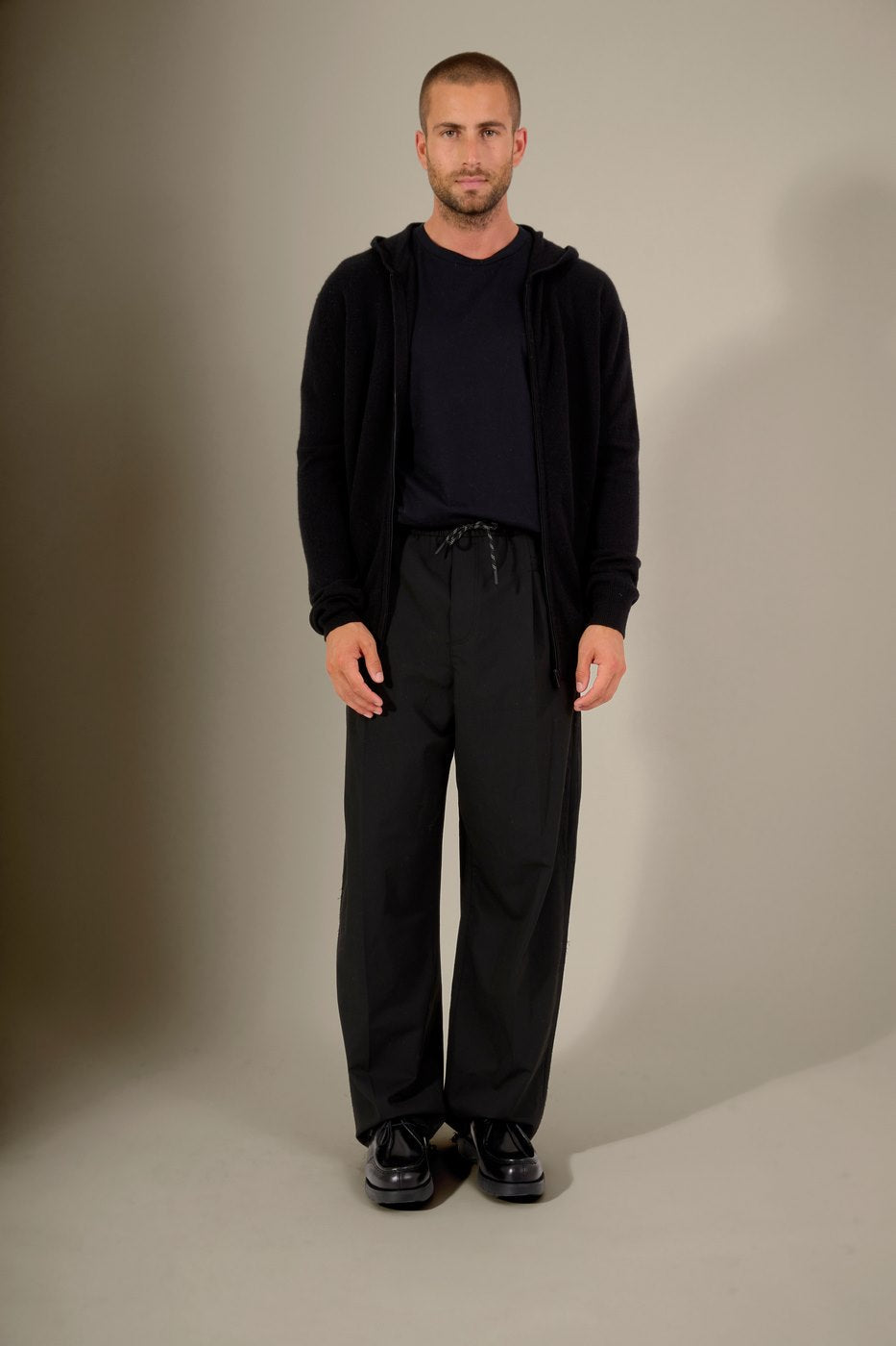 Gilet Zippé Capuche - Eldo - Noir