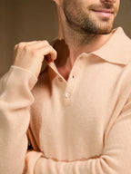 Polo Manches Longues Spencer - Beige