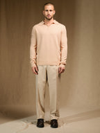 Polo Manches Longues Spencer - Beige