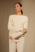 Pull Col Rond 4 Fils - Oceane - Avoine