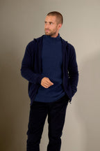 Gilet Zippé Capuche Eldo - Marine