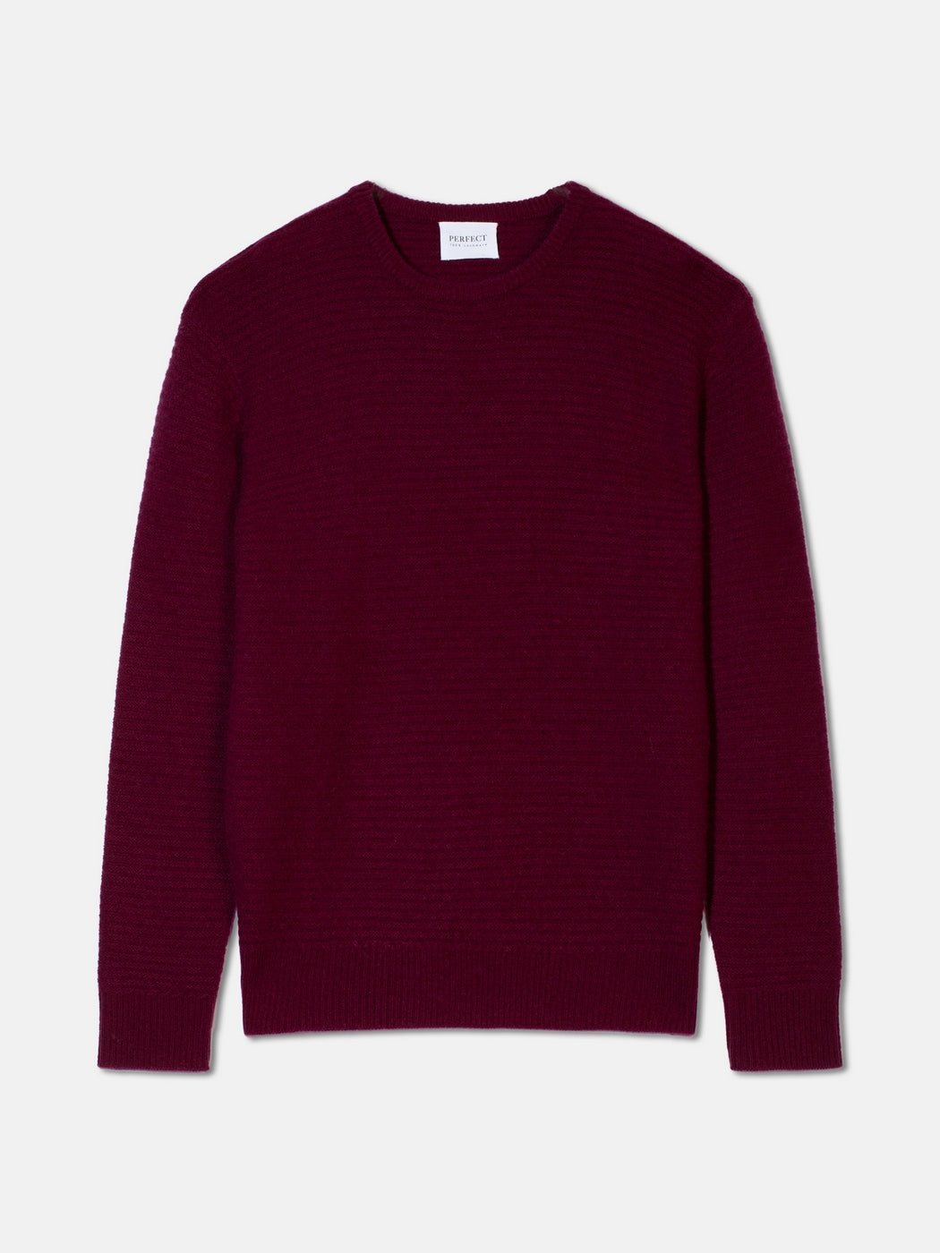 Pull Col Rond 4Fils Vulcano - Bordeaux
