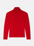 Pull Col Roulé Amethis - Rouge