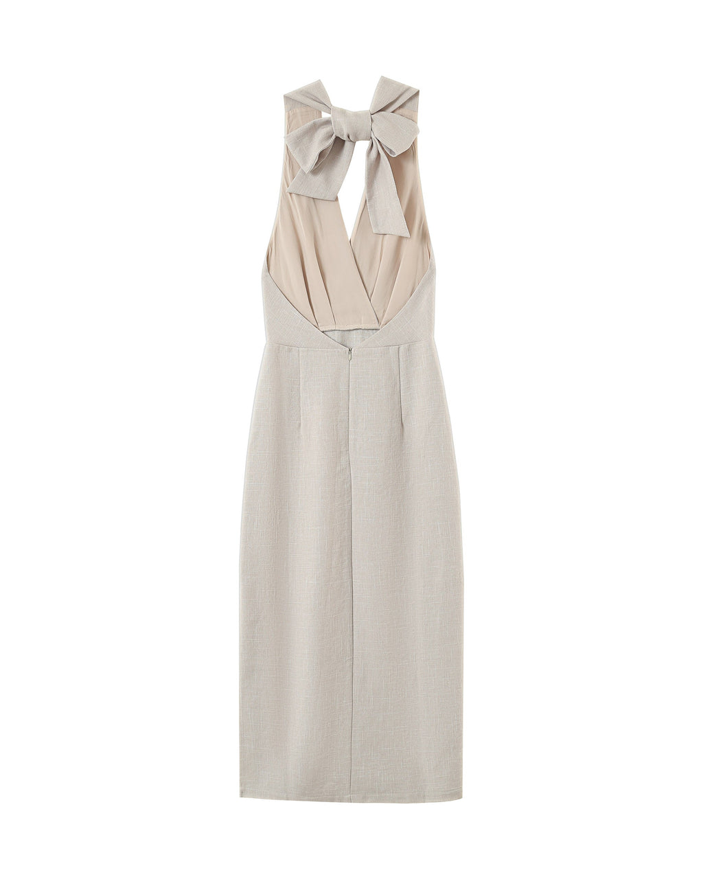 Vestido Midi Perla - Beige
