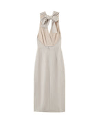 Vestido Midi Perla - Beige