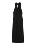 Robe Mi-Longue Perla - Noir