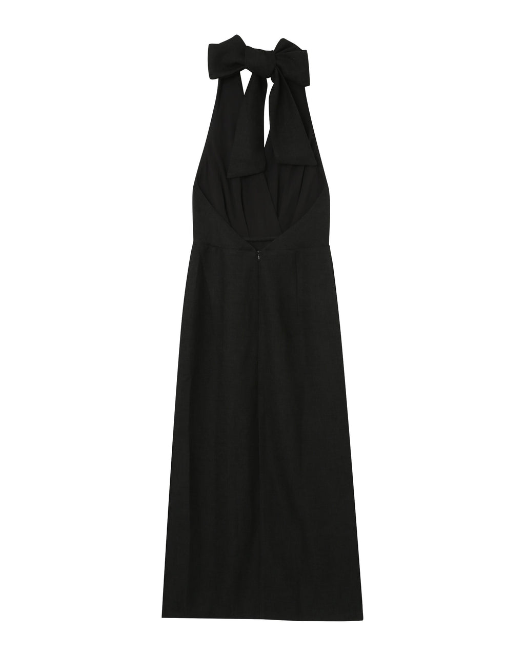 Robe Mi-Longue Perla - Noir
