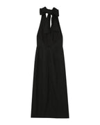 Robe Mi-Longue Perla - Noir
