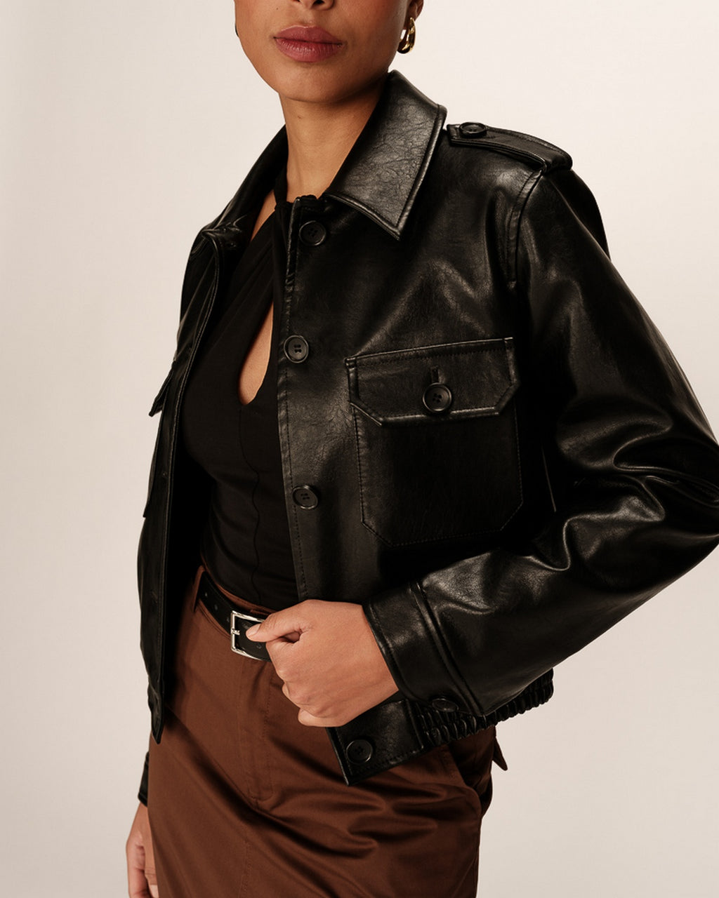 Blouson Perle - Noir