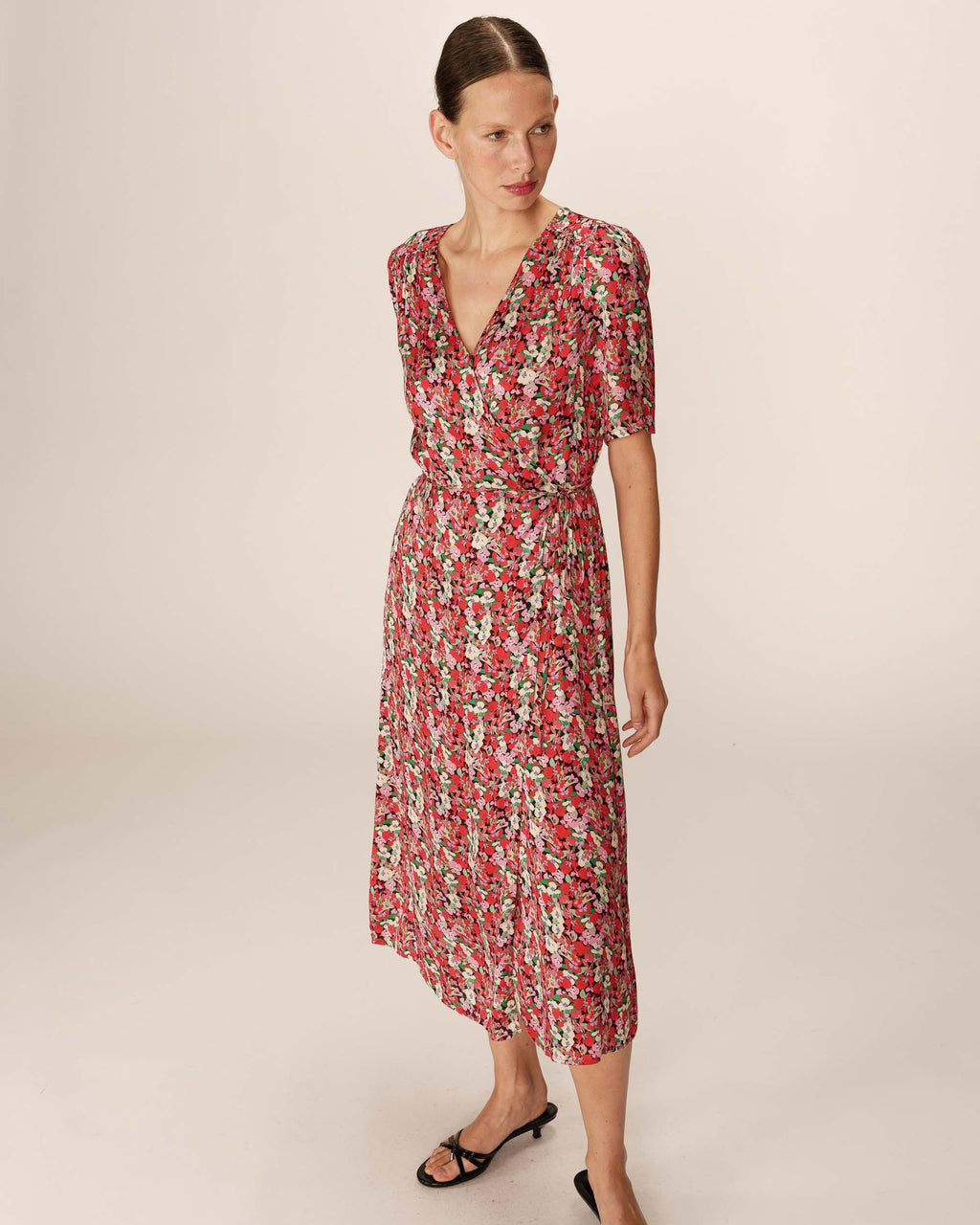 Vestido Largo Perline - Rojo
