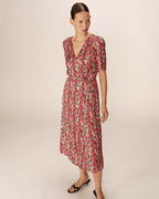 Vestido Largo Perline - Rojo