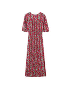 Vestido Largo Perline - Rojo