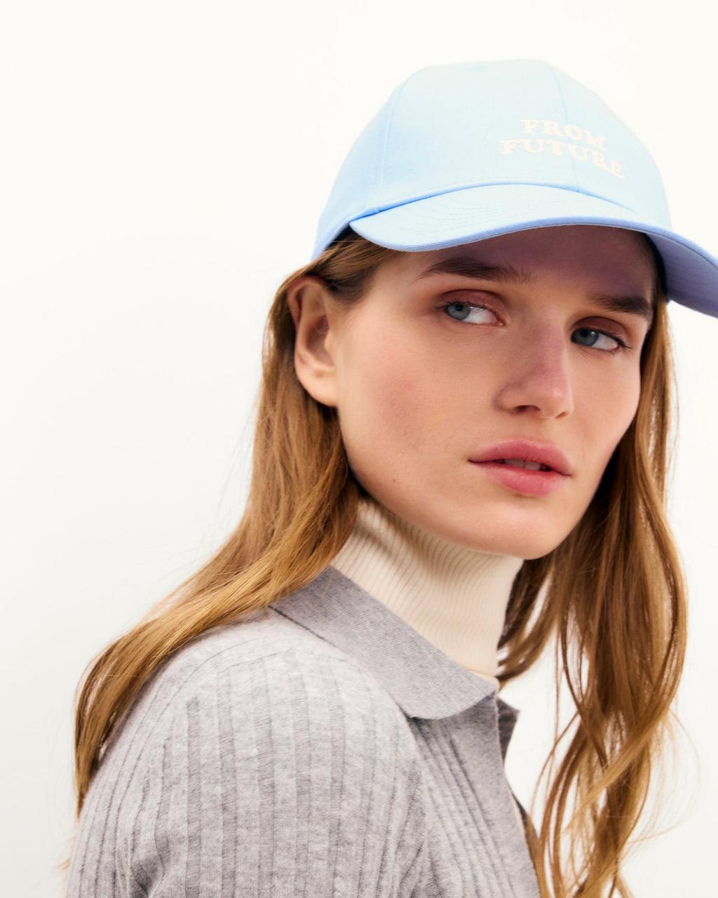 Casquette À Visière Courbée From Future - Baby Blue - Mixte