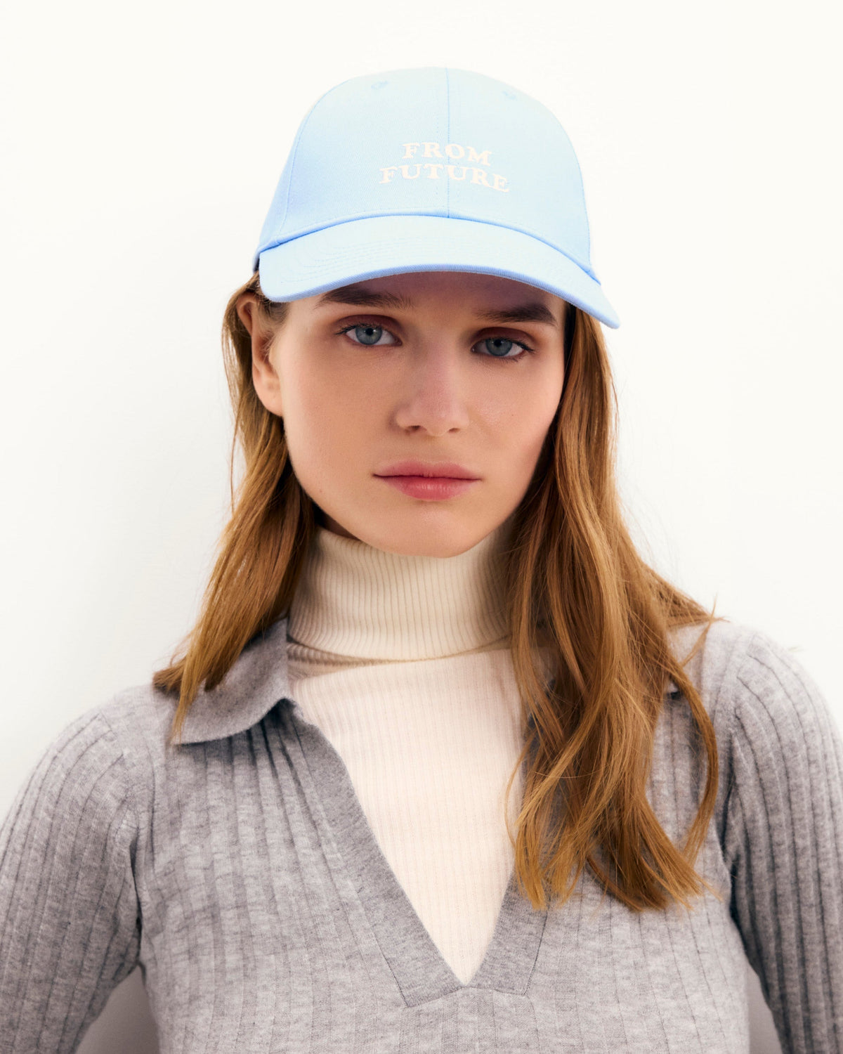 Casquette À Visière Courbée From Future - Baby Blue - Mixte