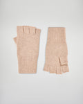 Mezzi Guanti Corti - Beige Chiné - Unisex